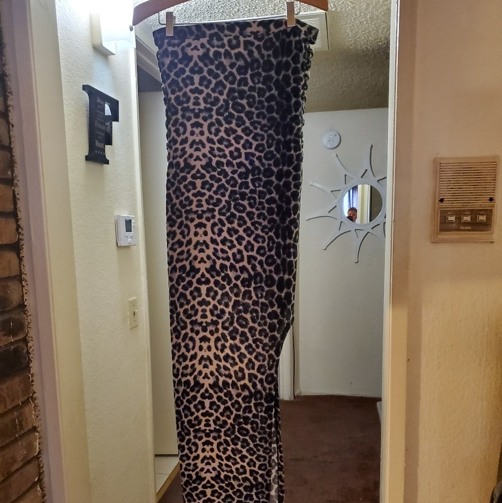 Guess strapless dress